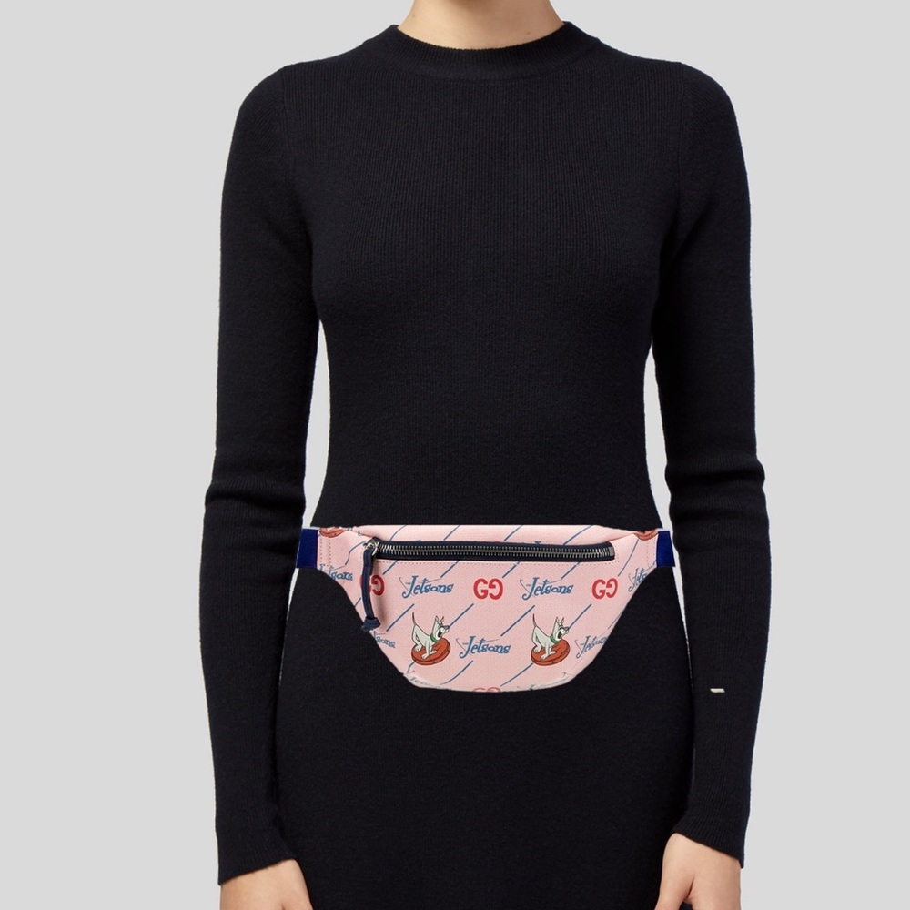 Stylish Pink Belt Bag